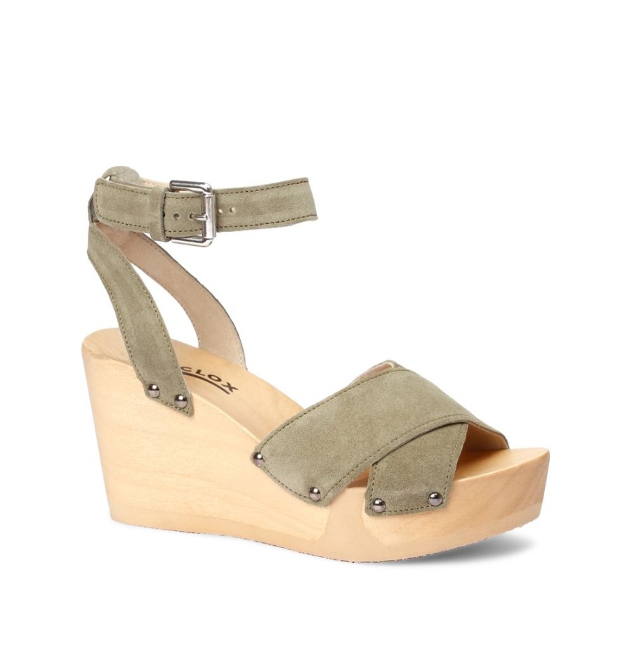 Sandaletten | SOFTCLIX Abbie Kaschmir Khaki (Natur)