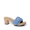 Pantoletten | SOFTCLIX Ronja Jeanslook Blau (Hazelnut)