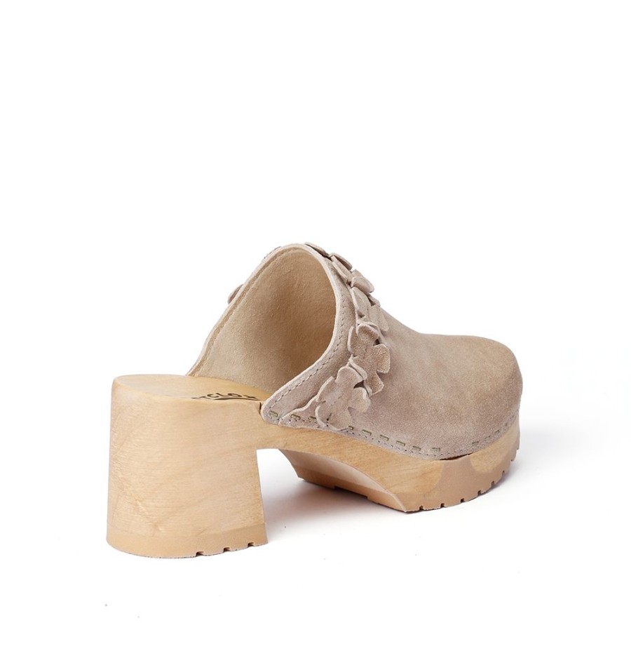 Clogs | SOFTCLIX Hermine Kaschmir Taupe (Natur)