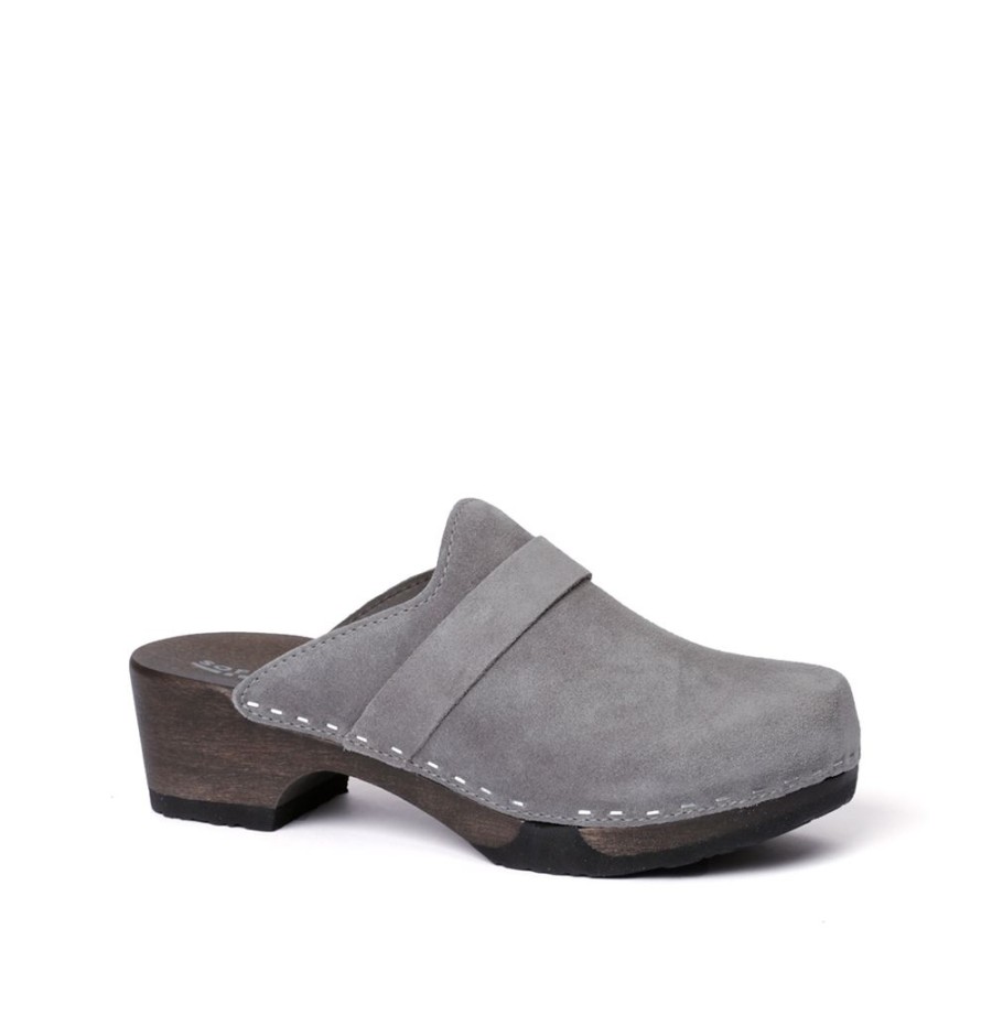 Clogs | SOFTCLIX Tamina Kaschmir Grau (Dunkel)