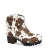 Stiefeletten | SOFTCLIX Inken Animalprint Kuh