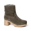 Stiefeletten | SOFTCLIX Happy Kaschmir/Lf Oliv (Natur)