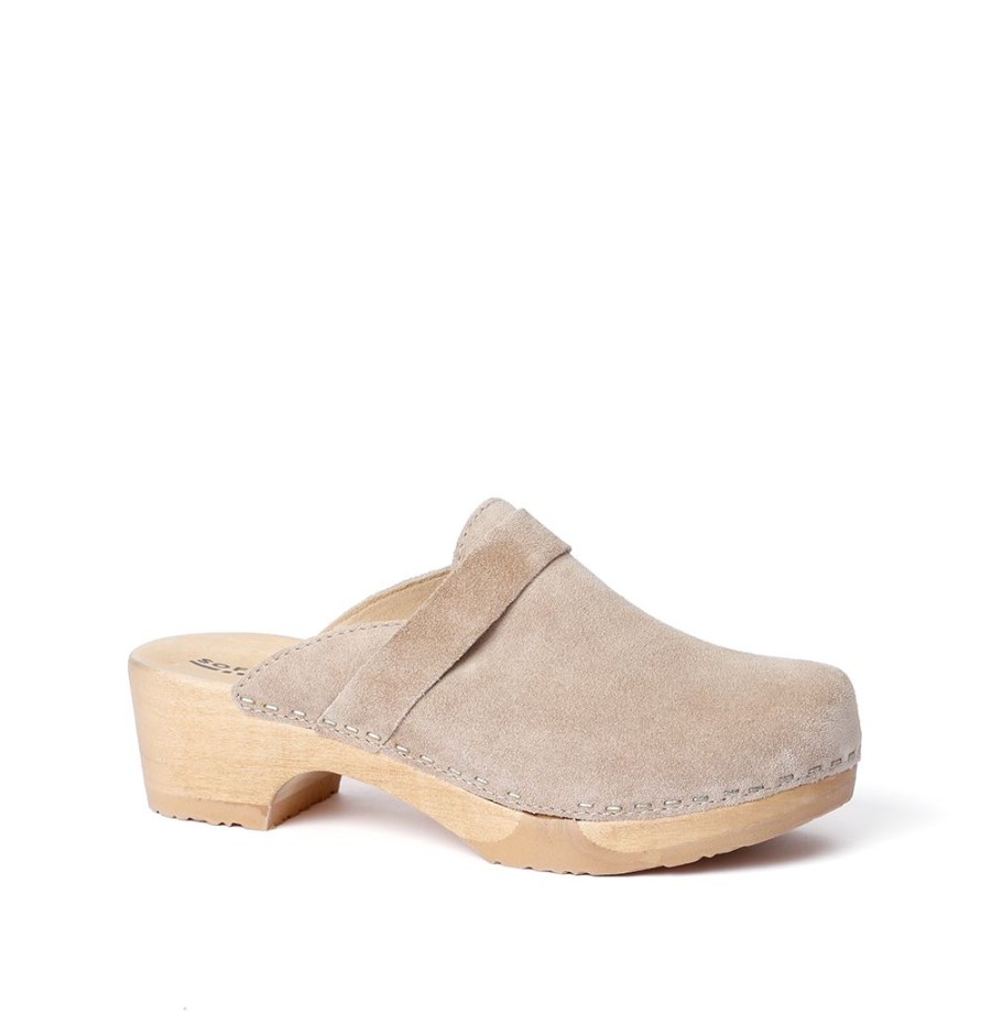 Clogs | SOFTCLIX Tamina Kaschmir Taupe (Natur)