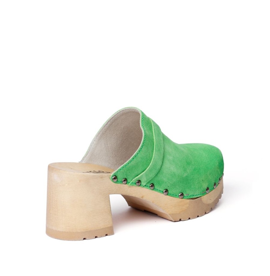 Clogs | SOFTCLIX Henja Kaschmir Green (Natur)