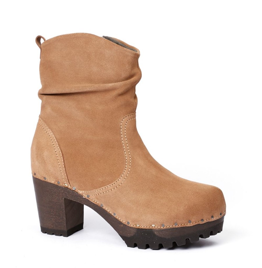 Stiefeletten | SOFTCLIX O-Bootie Kaschmir Walnut