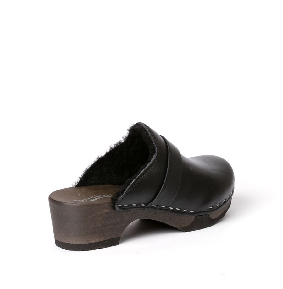 Clogs | SOFTCLIX Taira Nappa/Lf Schwarz (Dunkel)