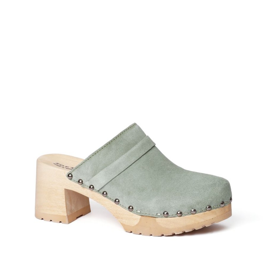 Clogs | SOFTCLIX Henja Kaschmir Mint (Natur)