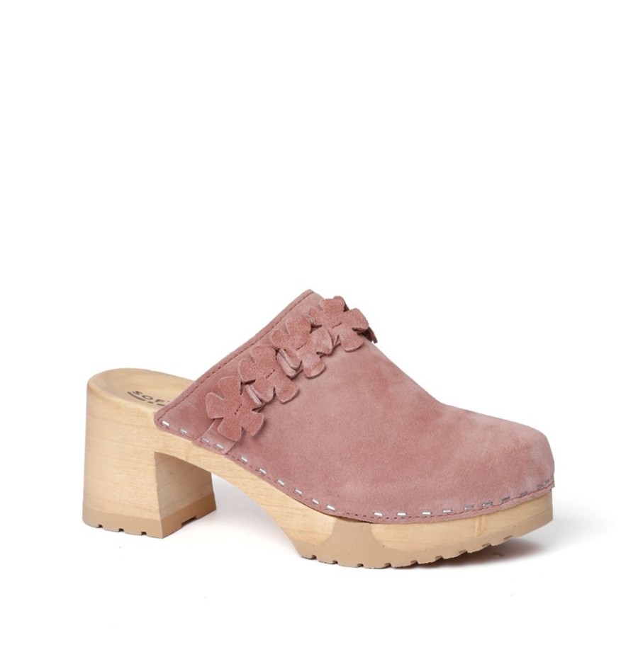 Clogs | SOFTCLIX Hermine Kaschmir Rose (Natur)