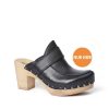 Clogs | SOFTCLIX Shelly Nappa Schwarz (Natur)