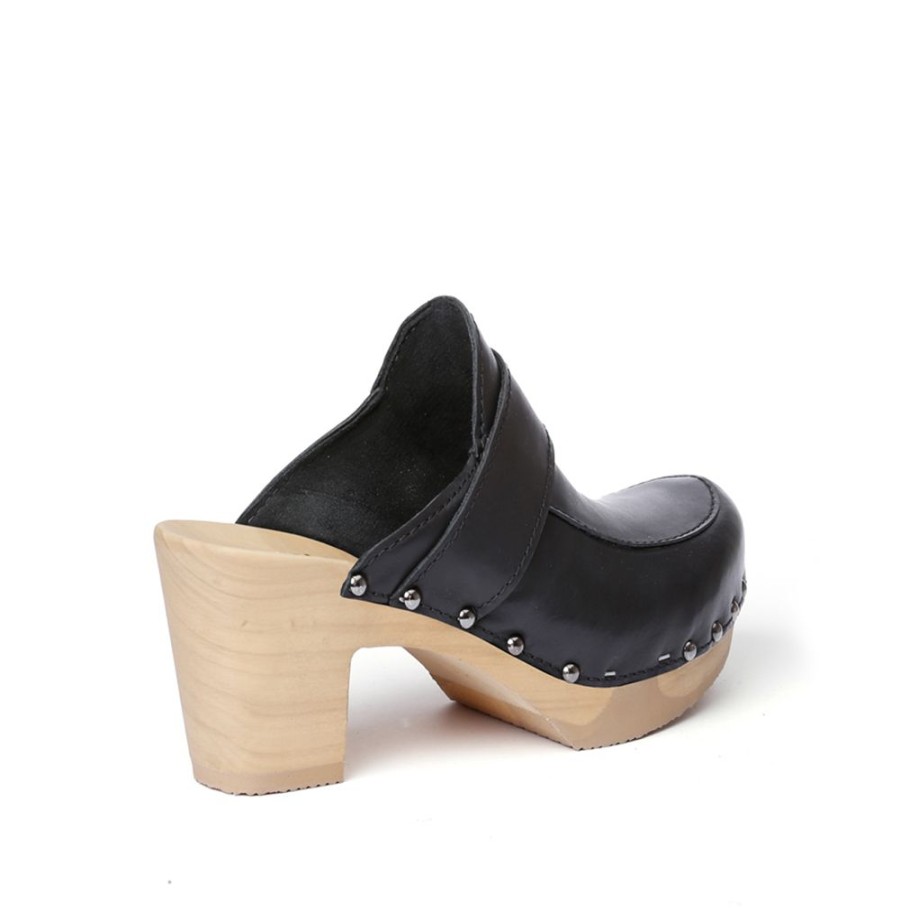 Clogs | SOFTCLIX Shelly Nappa Schwarz (Natur)