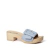 Pantoletten | SOFTCLIX Pita Nappa Powder Blue (Natur)