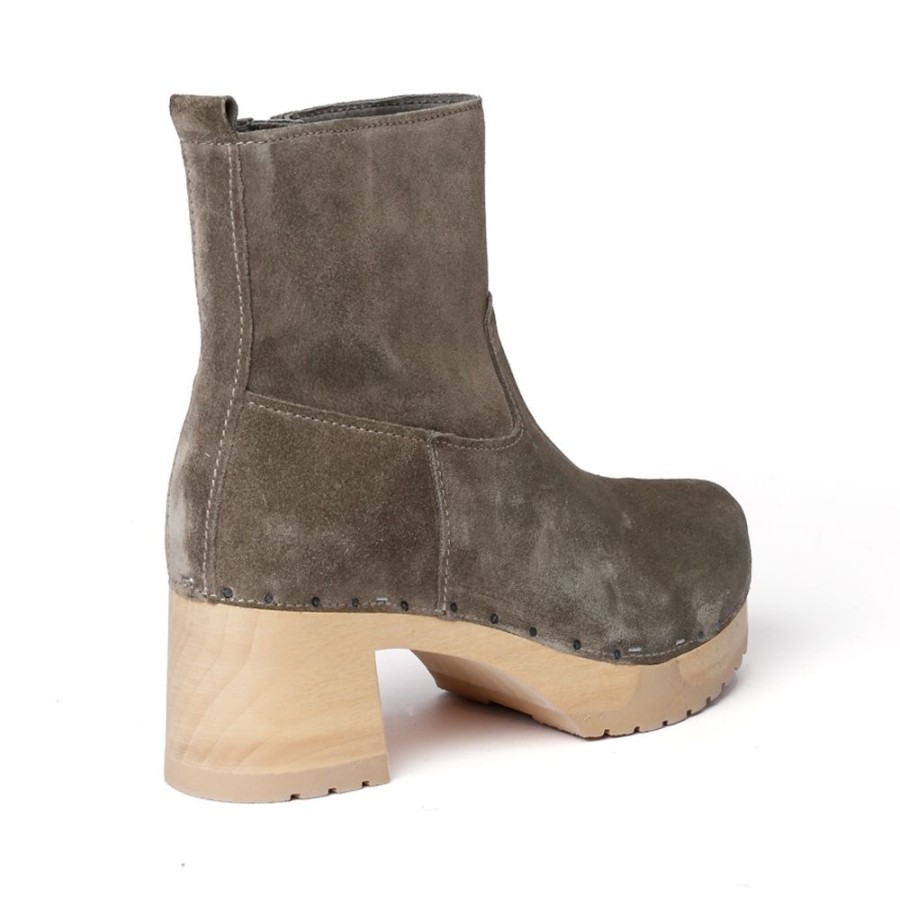 Stiefeletten | SOFTCLIX Hazel Kaschmir Oliv (Natur)