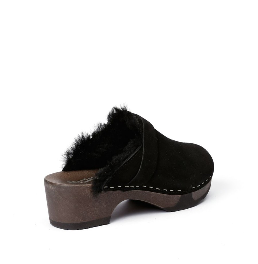 Clogs | SOFTCLIX Taira Kaschmir/Lf Schwarz (Dunkel)