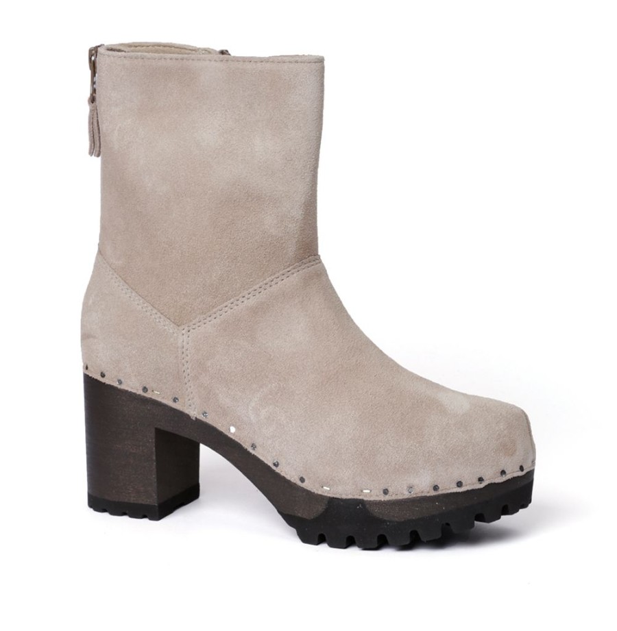 Stiefeletten | SOFTCLIX Olympia Kaschmir Taupe (Dunkel)