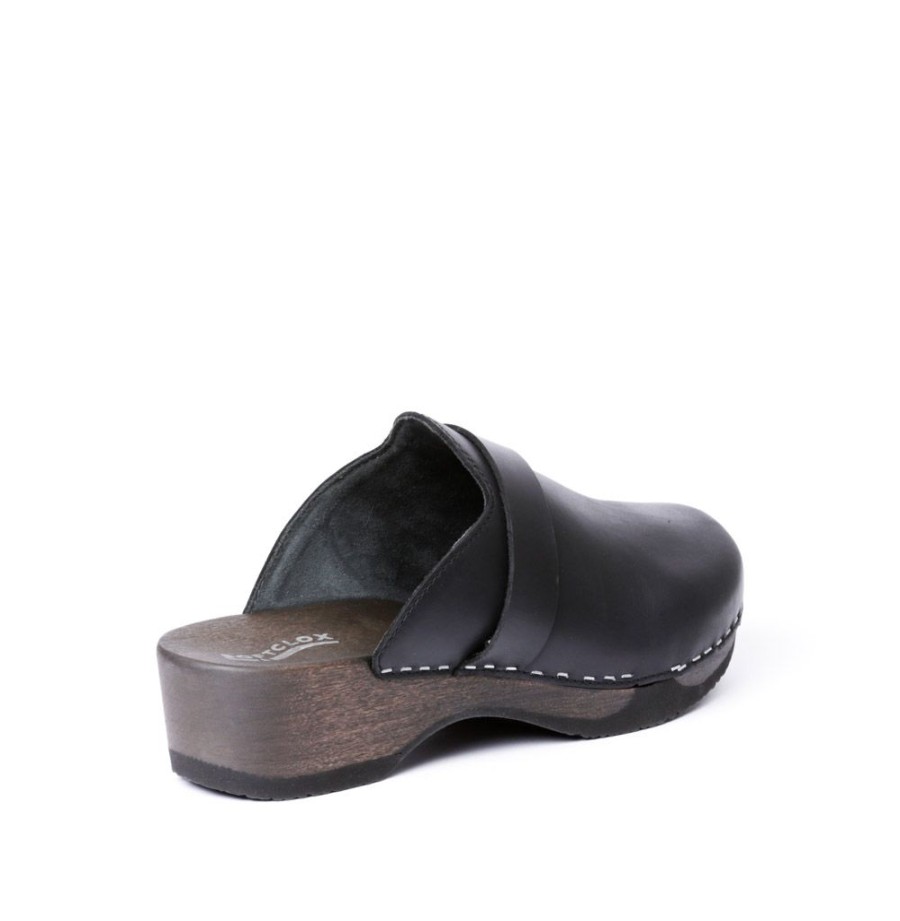 Clogs | SOFTCLIX Tamino Softnappa Schwarz (Dunkel)