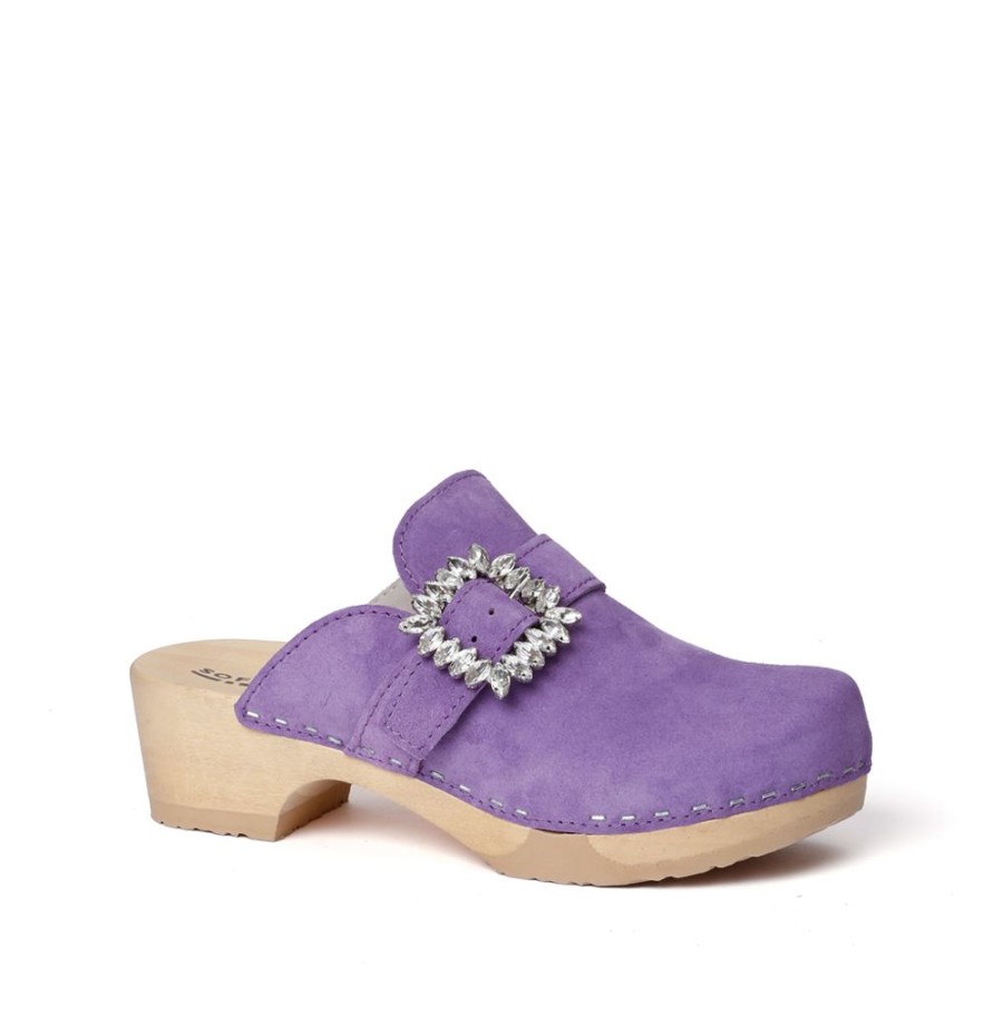 Clogs | SOFTCLIX Teodora Kaschmir Violett (Natur)