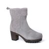 Stiefeletten | SOFTCLIX Ombra Kaschmir/Wf Grau (Dunkel)