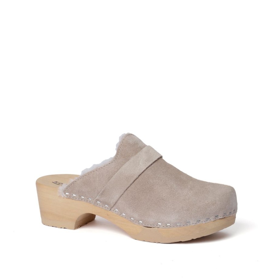 Clogs | SOFTCLIX Taira Kaschmir/Lf Taupe (Natur)