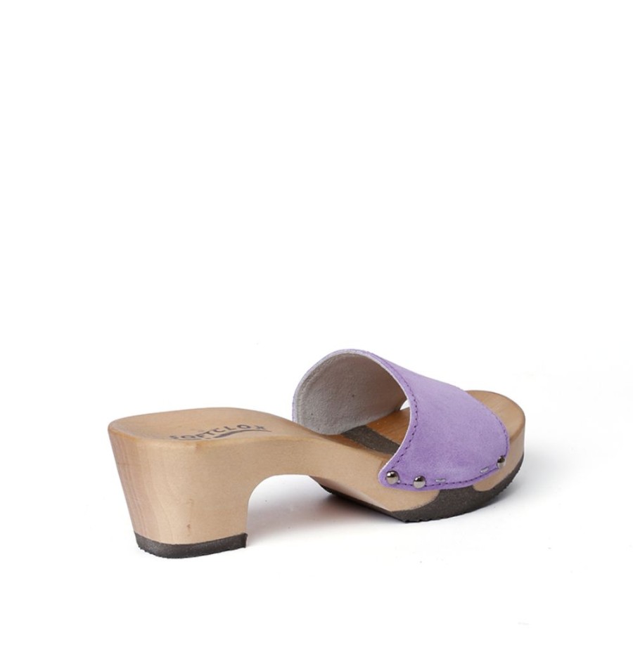 Pantoletten | SOFTCLIX Kelly Kaschmir Violett (Hazelnut)