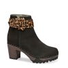 Stiefeletten | SOFTCLIX Oralie Kaschmir/Animalprint Schwarz/Leo