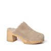 Clogs | SOFTCLIX Hanja Kaschmir/Plusch Taupe/Taupe (Natur)