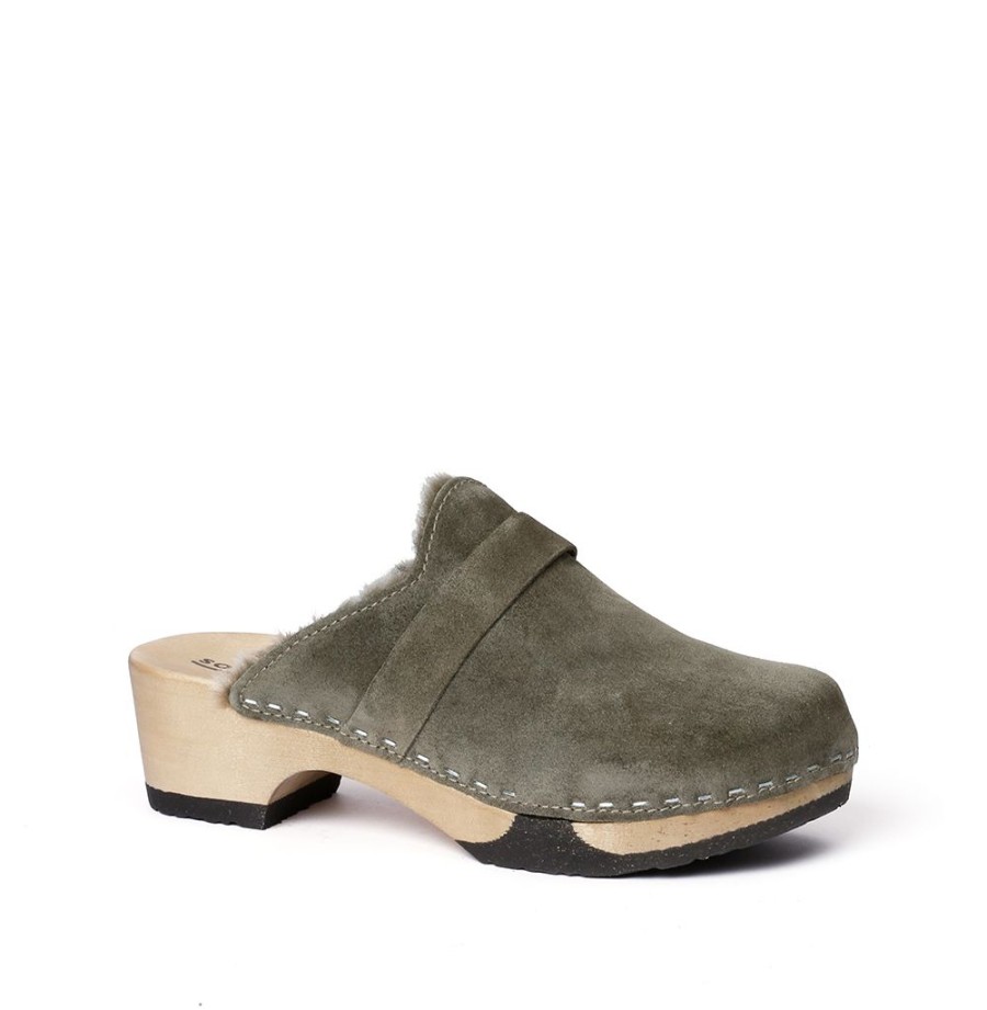 Clogs | SOFTCLIX Taira Kaschmir/Lf Oliv (Hazelnut)