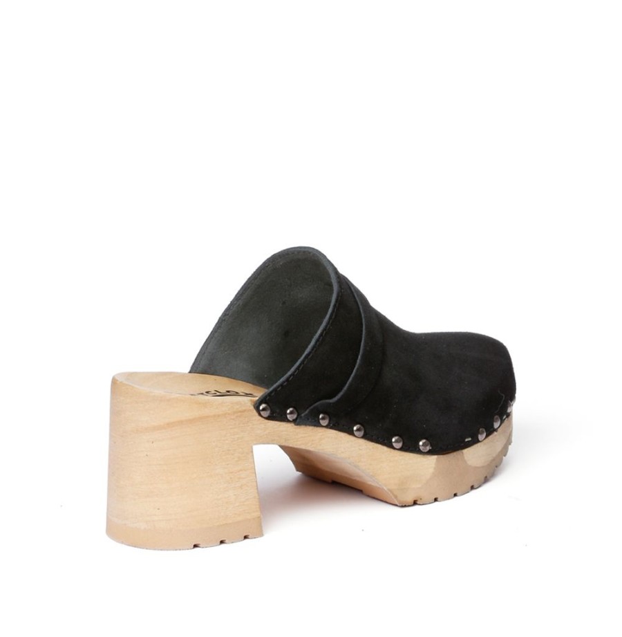 Clogs | SOFTCLIX Henja Kaschmir Schwarz (Natur)