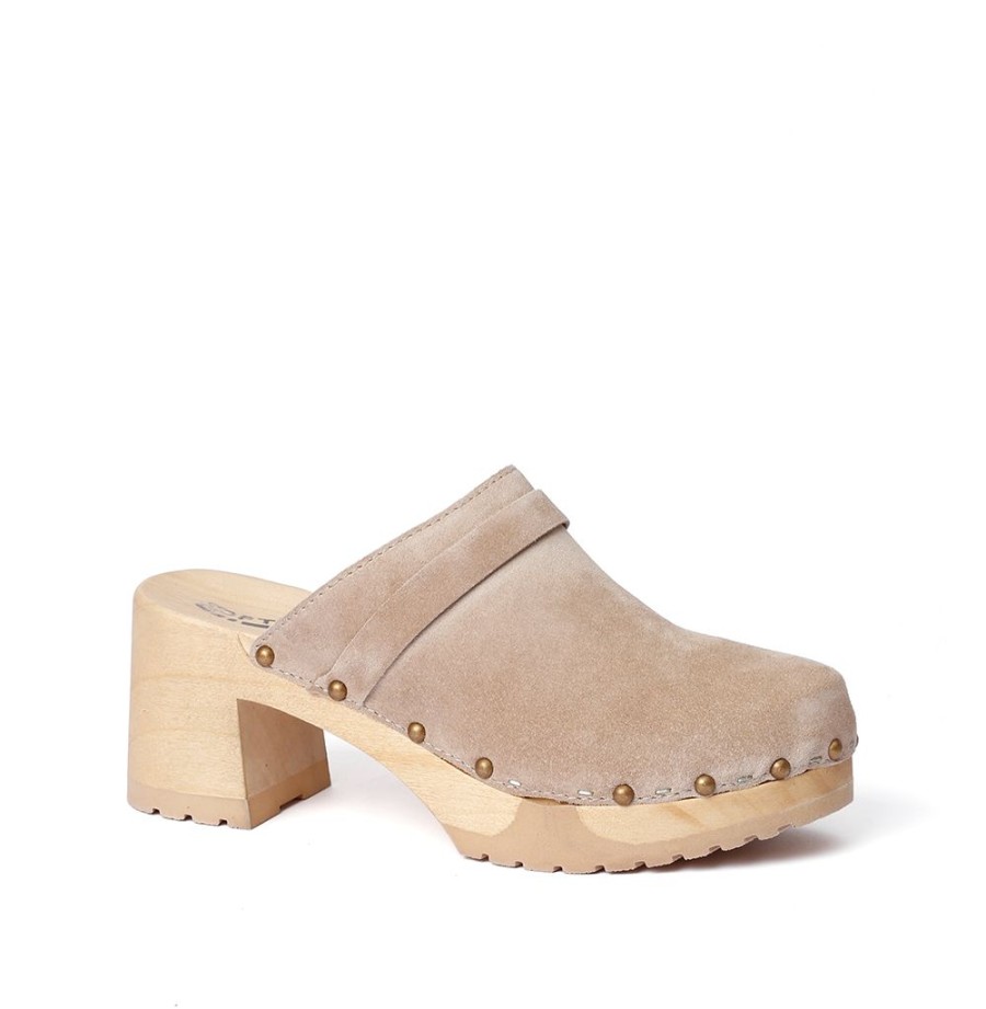 Clogs | SOFTCLIX Henja Kaschmir Taupe (Natur)