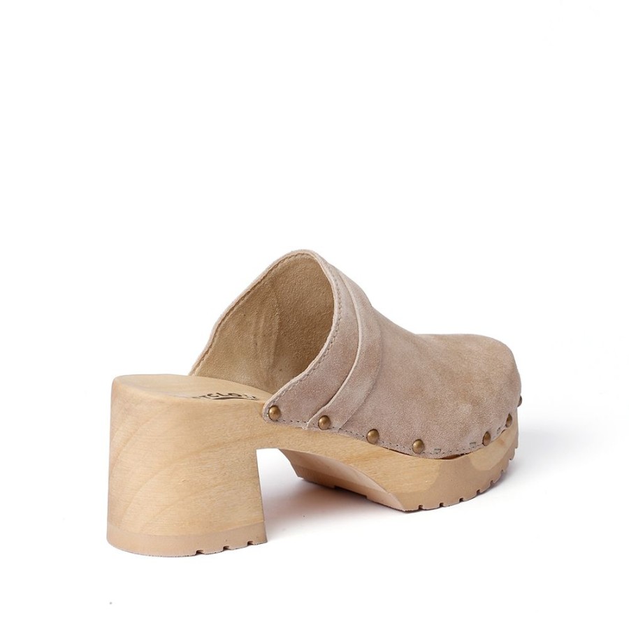 Clogs | SOFTCLIX Henja Kaschmir Taupe (Natur)