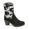 Stiefeletten | SOFTCLIX Gladys Kaschmir/Animalprint Schwarz/Kuh