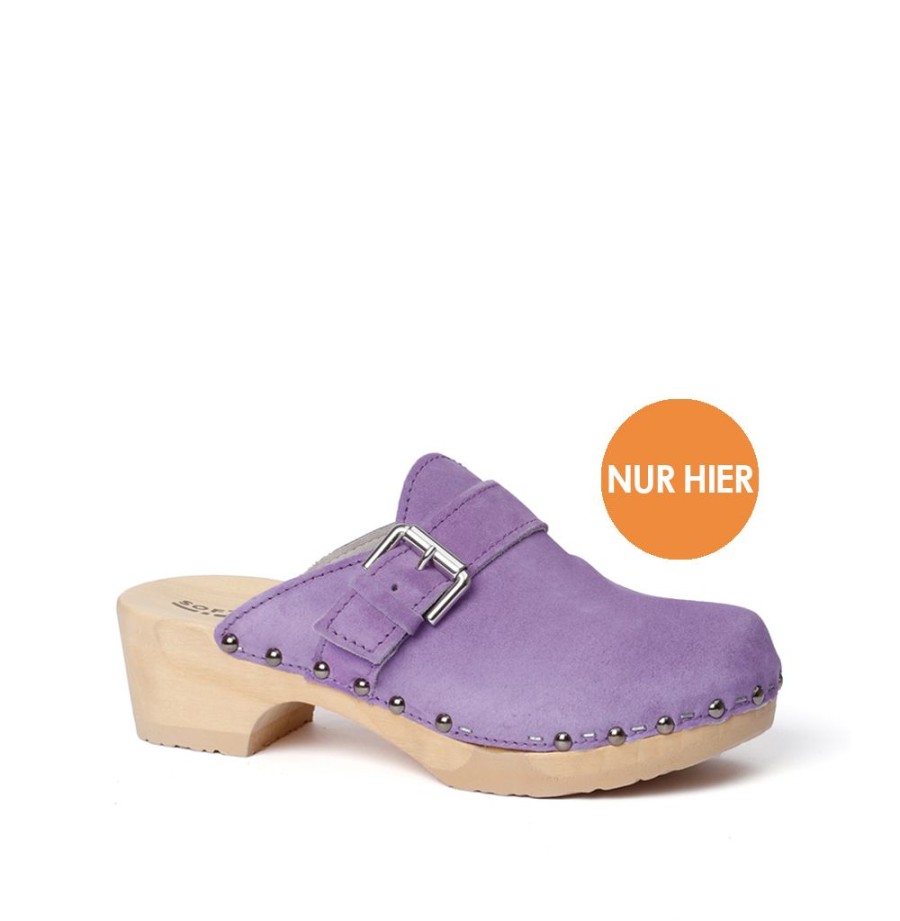 Clogs | SOFTCLIX Tomma Kaschmir Violett (Natur)