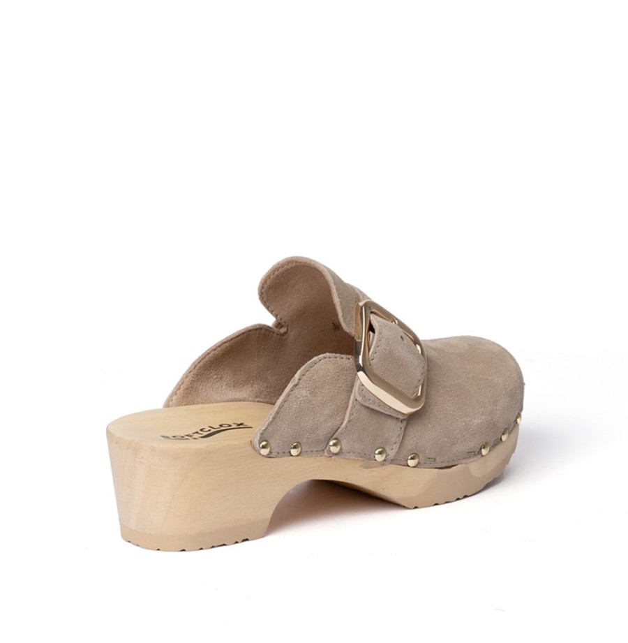 Clogs | SOFTCLIX Tessa Kaschmir Taupe (Natur)