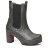 Stiefeletten | SOFTCLIX Laurentia Washed Nappa Oliv