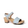 Sandaletten | SOFTCLIX Kyra Nappa Powder Blue (Hazelnut)