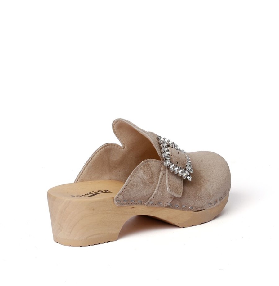 Clogs | SOFTCLIX Teodora Kaschmir Taupe (Natur)