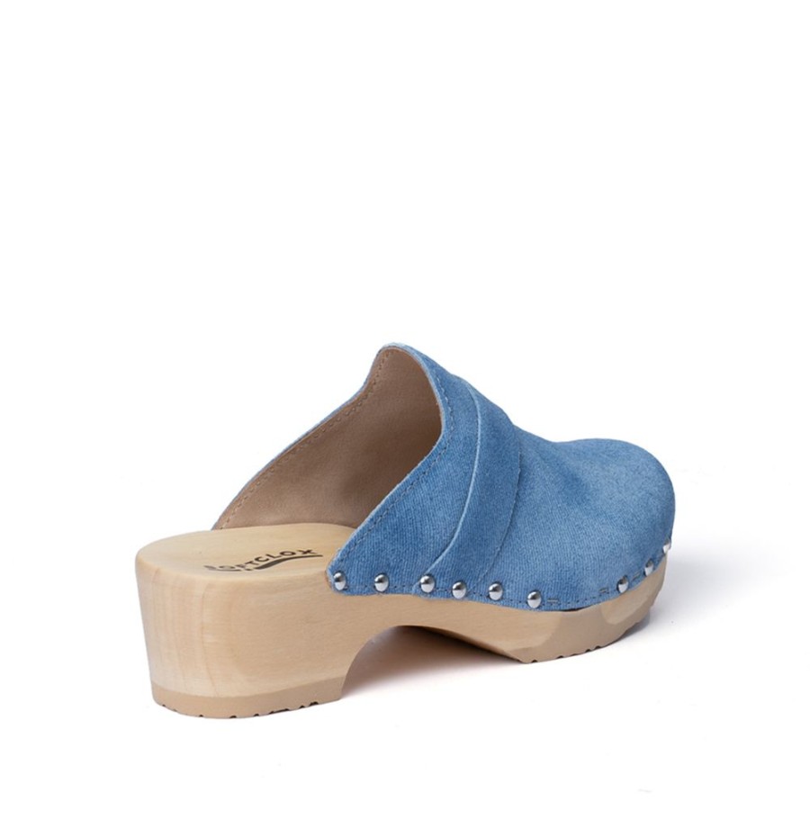 Clogs | SOFTCLIX Tamina Jeanslook Blau (Natur)