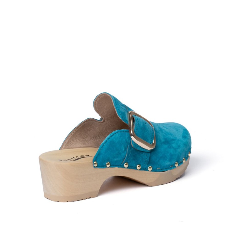 Clogs | SOFTCLIX Tessa Kaschmir Pacificgreen (Natur)