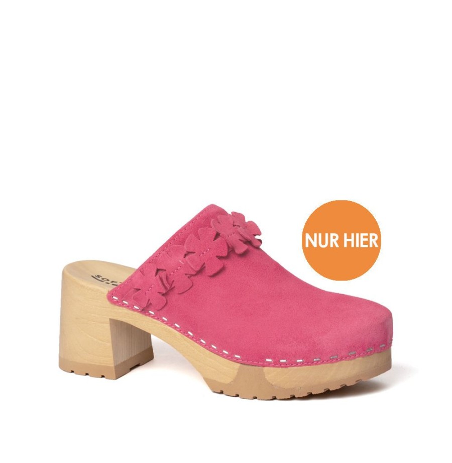 Clogs | SOFTCLIX Hermine Kaschmir Pink Kiss (Natur)