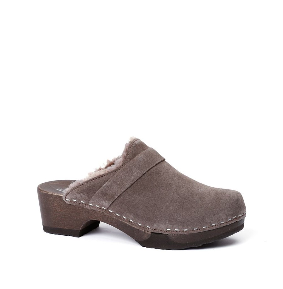 Clogs | SOFTCLIX Taira Kaschmir/Lf Graphit (Dunkel)