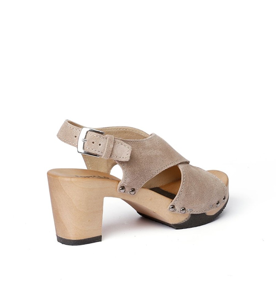 Sandaletten | SOFTCLIX Riana Kaschmir Taupe (Hazelnut)