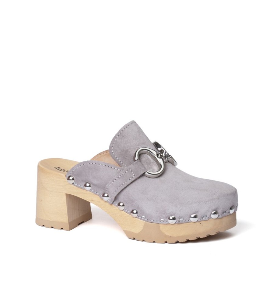 Clogs | SOFTCLIX Hira Kaschmir Grau (Natur)